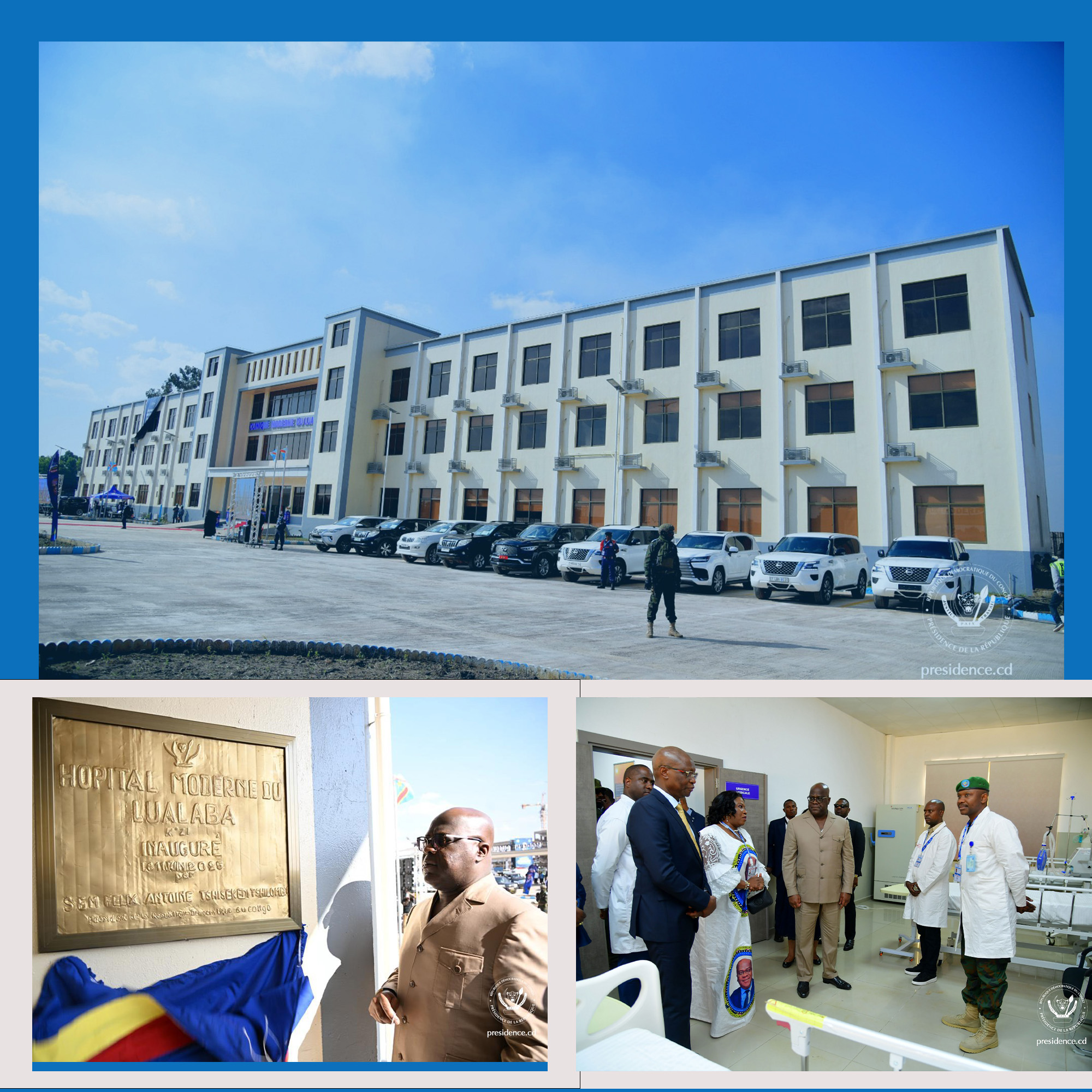 Inauguration de l’Hôpital général de Mwangeji
