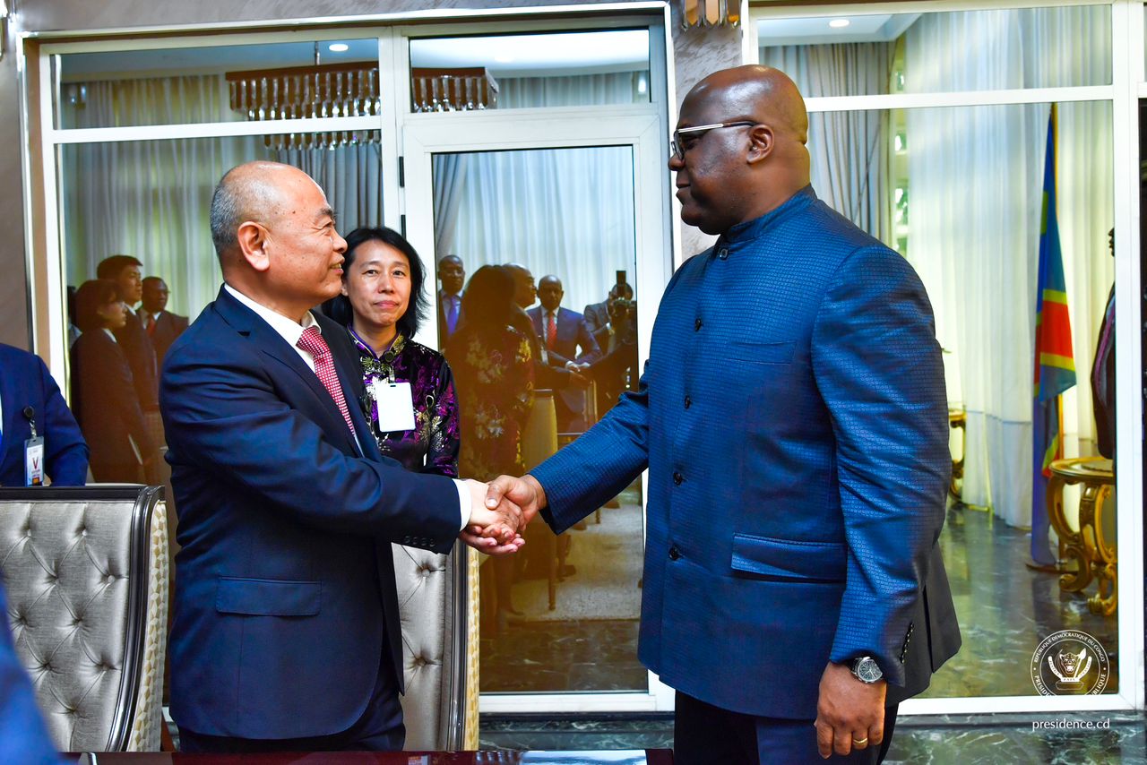 Signature du 5ème avenant de la convention de collaboration, conclue en avril 2008, relative au développement d’un projet minier et d’un projet d’infrastructures en RDC