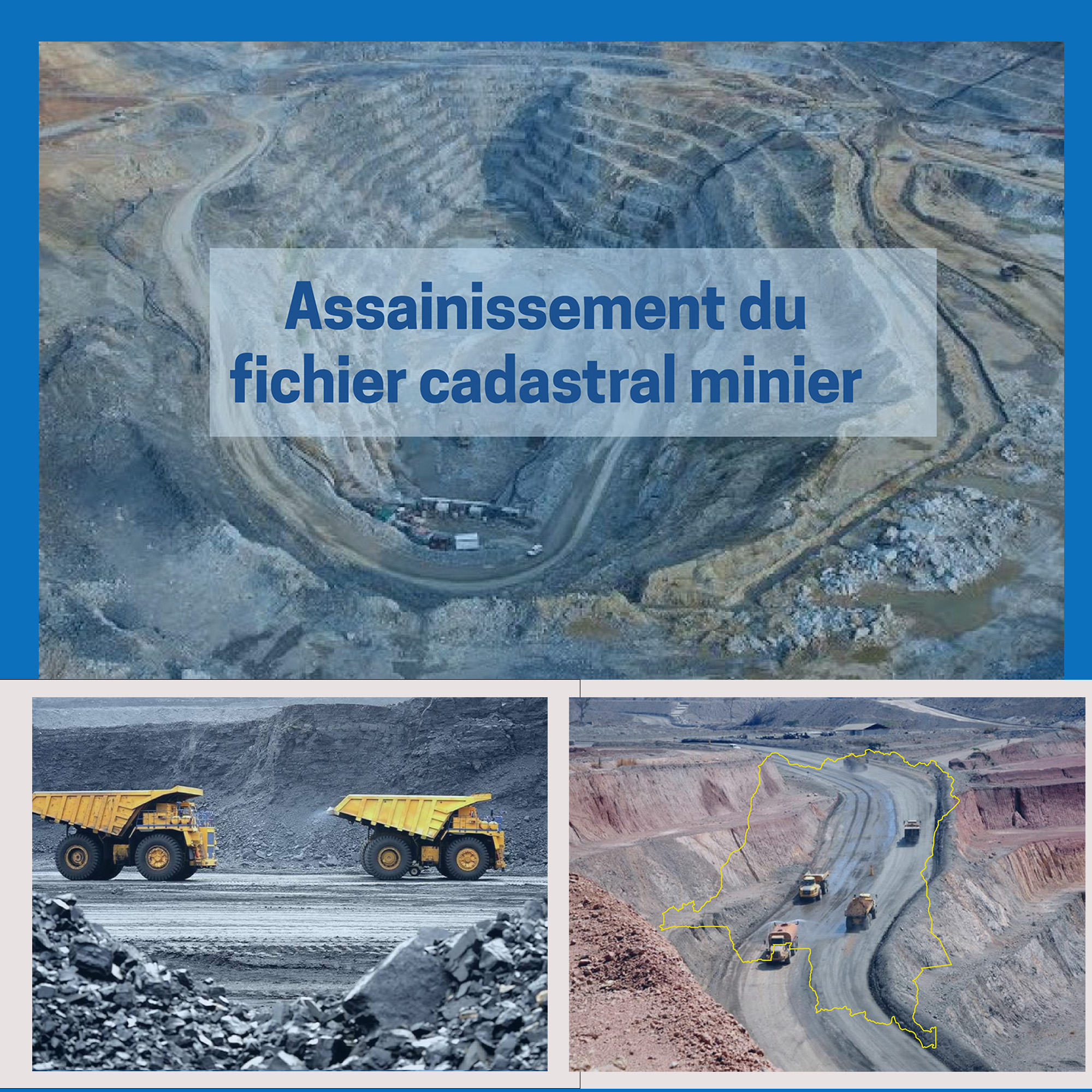 Assainissement du fichier cadastral minier